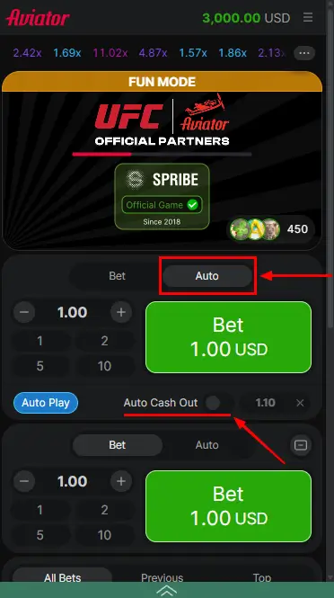 Betwinner Aviator Auto Bet