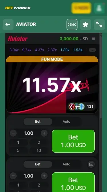 Betwinner Aviator App