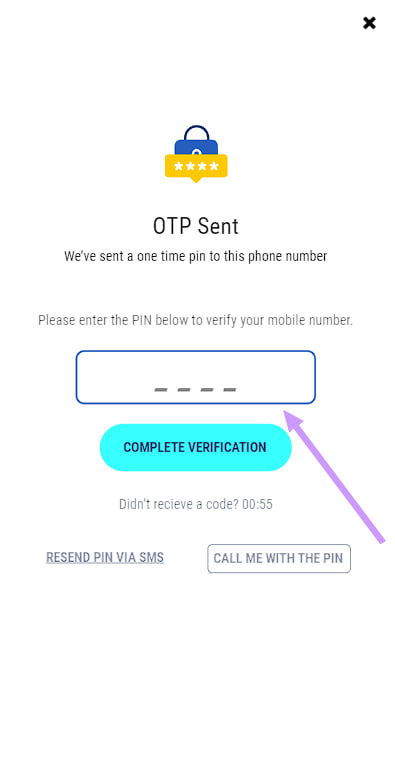 Verification code