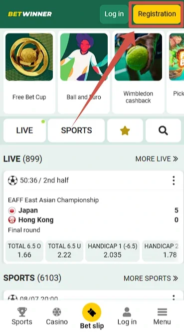 How to register on Betwinner Nigeria?