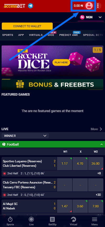 Connect to wallet