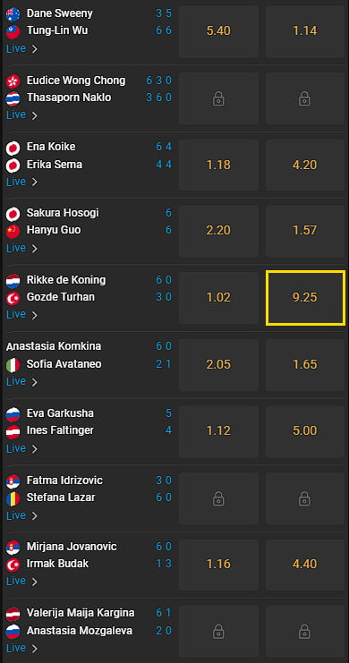 Make a bet