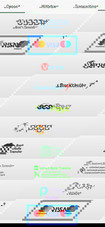 How deposit from wazobet online