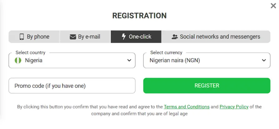 888Starz quick registration 