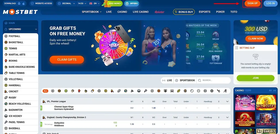 Mostbet official website Nigeria 2025