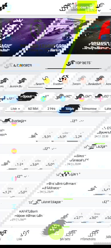 How to make a deposit, deposit and withdraw funds
