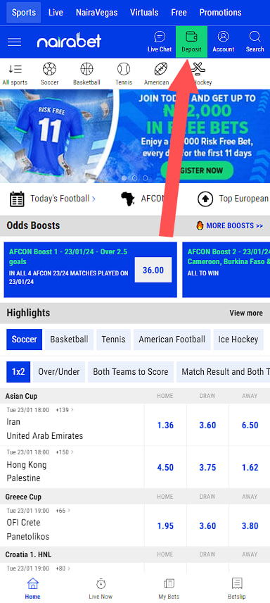 Make a deposit and win a million