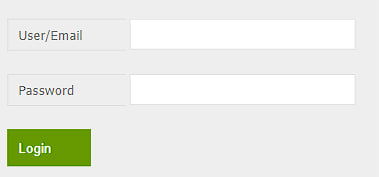Username and password