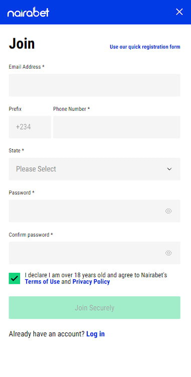 Nairabet Terms and Conditions