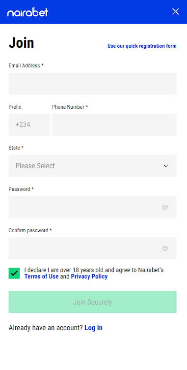 Nairabet Terms and Conditions