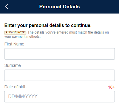 Personal Details