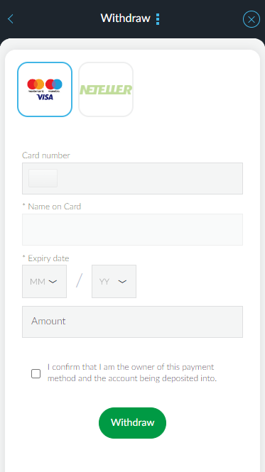 BetVictor Withdrawal