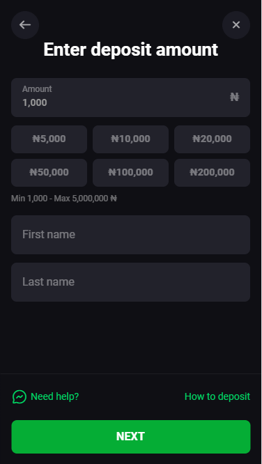 Deposit with Bank Transfer by Flutterwave