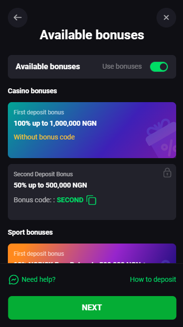 Deposit with Card by Paystack