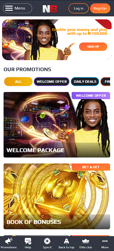 Bonuses and promotions NetBet