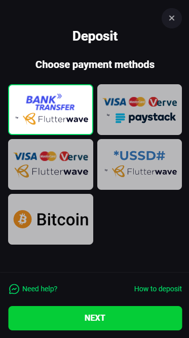 N1bet payment system