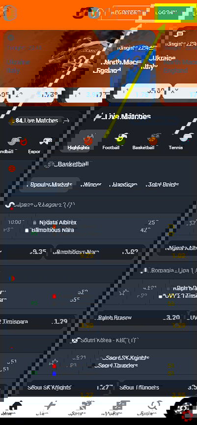 Betting site