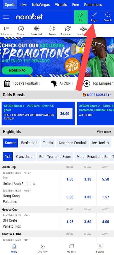 Nairabet Free Bet rules