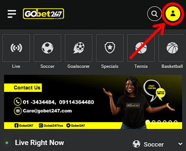 Gobet247 registration
