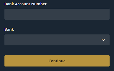 Registration form on Betfarm