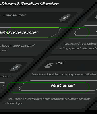 Verification and identification