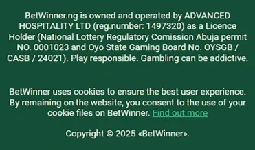 Is betwinner legal in Nigeria?