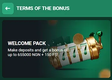 How to get betwinner welcome bonus on casino?