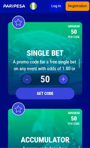 Where to find Paripesa promo code?