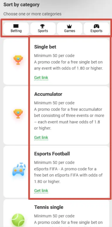 888Starz promo code range