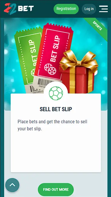 How to use 22bet cashout?