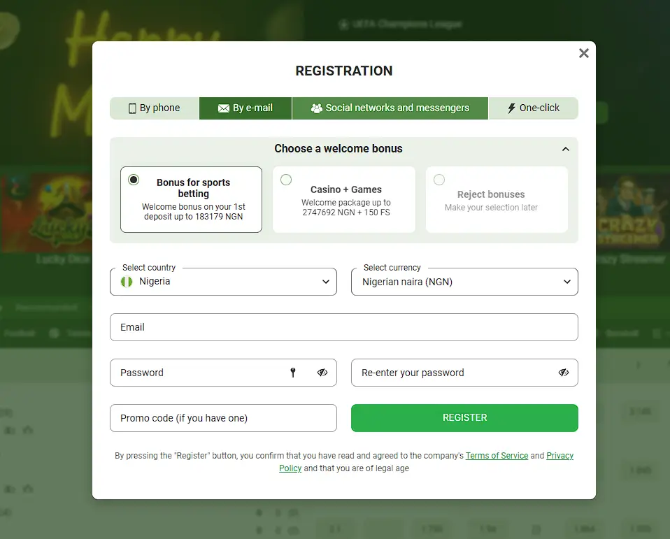 Linebet desktop version