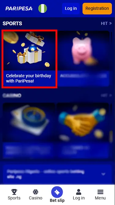 PariPesa Birthday Bonus