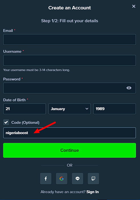 promo code Stake