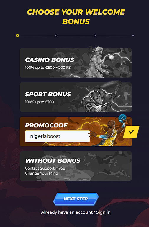 code promo nigeriaboost