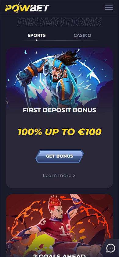bonuses powbet