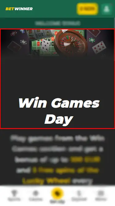 Betwinner Win Games Day
