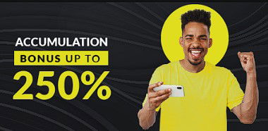 250% ACCUMULATOR BONUS on Gobet247