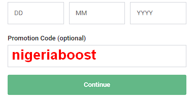 Promo code nigeriaboost