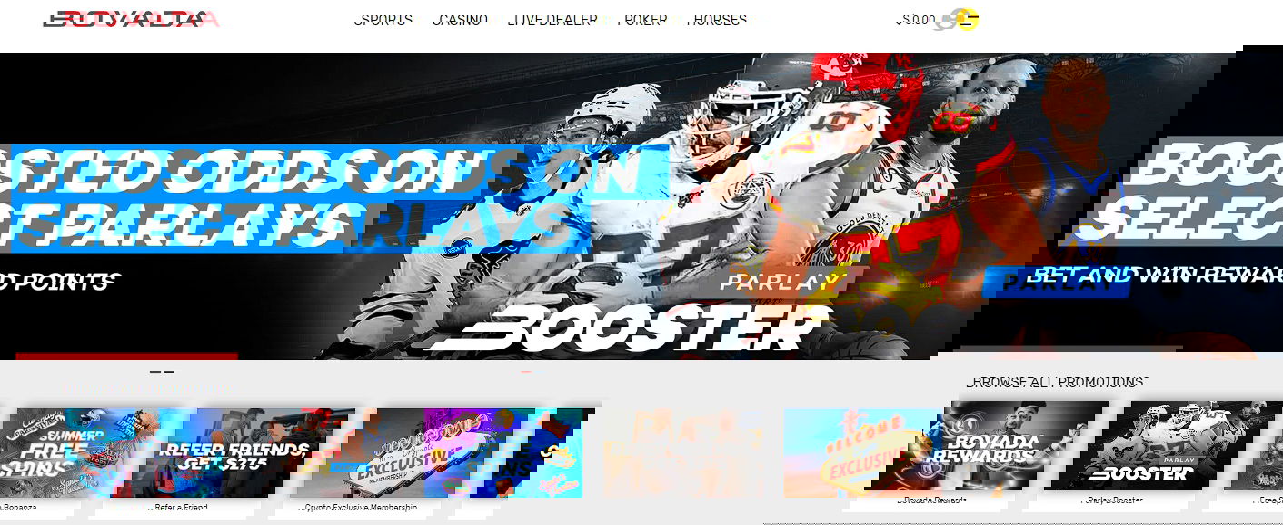 Bovada promotion page