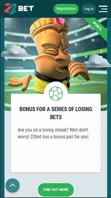 22bet bonus