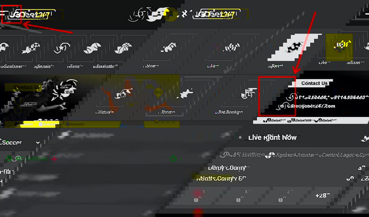 Promotions on Gobet247 website