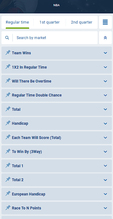 nba money line