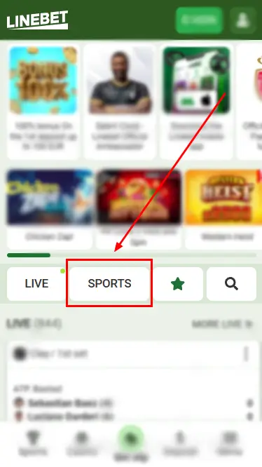 Linebet Navigating Sports Markets iOS
