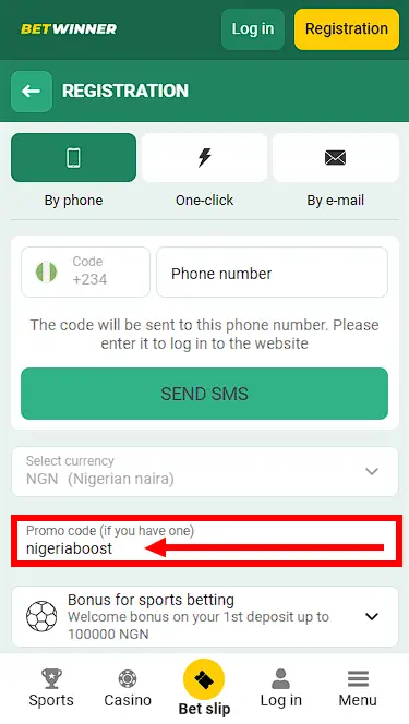 Betwinner Promo Code