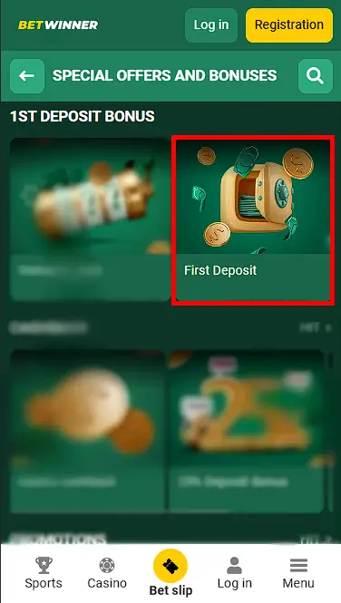 betwinner welcome bonus