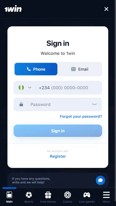 1win Payment Process