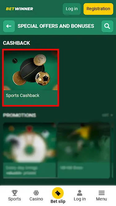 betwinner cashback