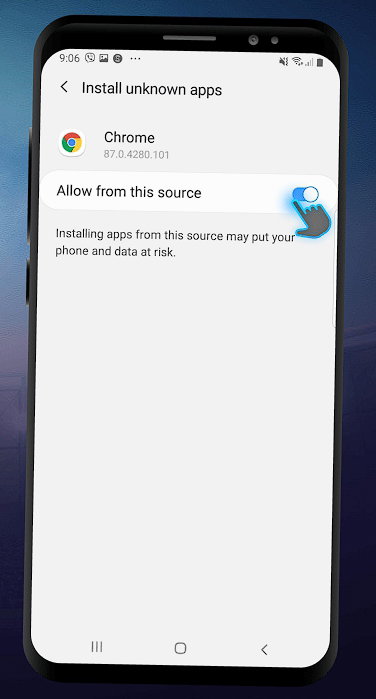 Prepearing to download Mozzart apk