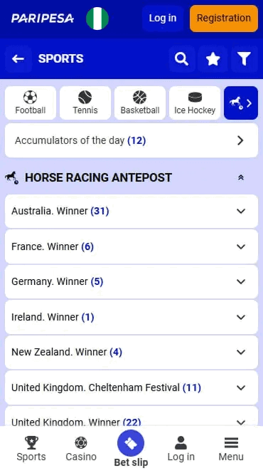 Horse Racing Betting On the PariPesa