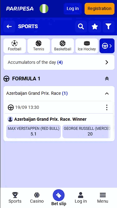 Paripesa Betting Website